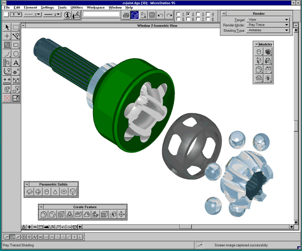 constant velocity joint carriage