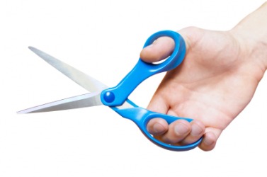 trimming scissors meaning
